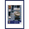 Henzo cornice in plastica Napoli 21x30 cm blu cornice per documenti DIN A4