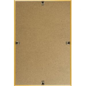 Henzo cornice in plastica Napoli 21x29,7 cm oro cornice per documenti DIN A4