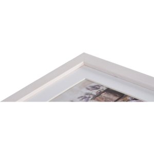 Cornice Jardin 13x18 in legno bianco
