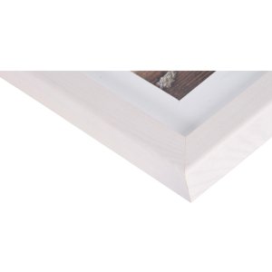 Cornice Jardin 13x18 in legno bianco