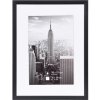 Cornice Manhattan in alluminio nero 15x20 cm
