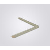 Walther cornice in legno Palma crema 60x60 cm vetro trasparente