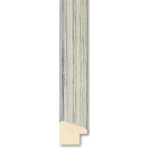 Walther cornice in legno Palma crema 61x91,5 cm vetro trasparente