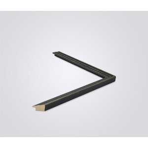 Walther Cornice in legno Palma nera 21x29,7 cm vetro...