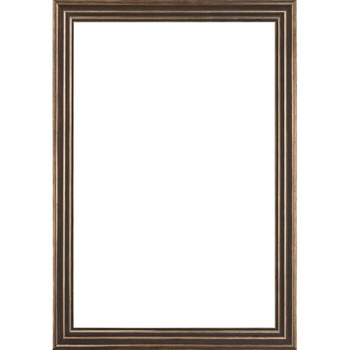 Walther Telaio in legno Palma nero 45x60 cm vetro trasparente