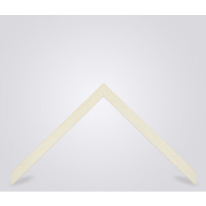 Walther cornice in legno Malaga bianco crema 13x18 cm vetro trasparente