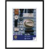 Cornice in plastica Napoli 24x30 cm nero