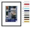 Cornice in plastica Napoli 24x30 cm nero