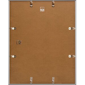 Cornice in plastica Napoli 24x30 cm argento
