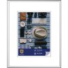 Cornice in plastica Napoli 24x30 cm argento