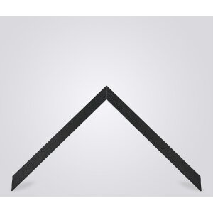 Walther cornice in legno Malaga nero 50x65 cm vetro trasparente
