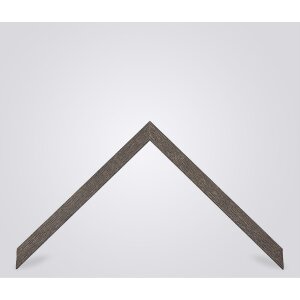 Walther cornice in legno grigio Malaga 25x50 cm vetro trasparente