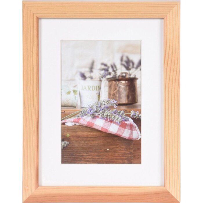 Cornice in legno Henzo JARDIN nature 15x20 cm con passepartout 10x15 cm
