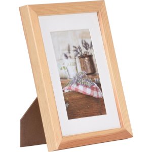 Cornice in legno Henzo JARDIN nature 15x20 cm con passepartout 10x15 cm