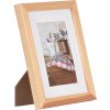 Cornice in legno Henzo JARDIN nature 15x20 cm con passepartout 10x15 cm