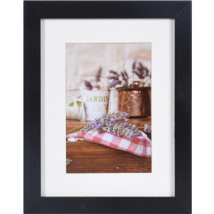 cornice in legno nero 15x20 cm JARDIN