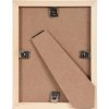 cornice in legno bianco Jardin nel formato 15x20 cm