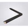 Walther cornice in legno Saragozza nero 40x60 cm vetro trasparente