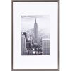 cornice grigio acciaio alluminio Manhattan 20x30 cm