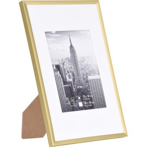20x30 cm Picture Frame alluminio Manhattan in oro