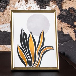 20x30 cm Picture Frame alluminio Manhattan in oro