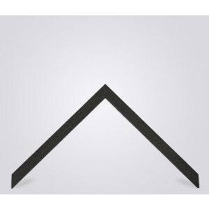 Walther Cornice in legno Saragozza nero 7x10 cm vetro trasparente