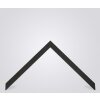Walther Cornice in legno Saragozza nero 70x100 cm vetro trasparente