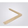 Walther Cornice di legno Saragozza natura 35x100 cm vetro trasparente