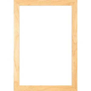 Walther Cornice in legno Saragozza natura 61x91,5 cm vetro trasparente