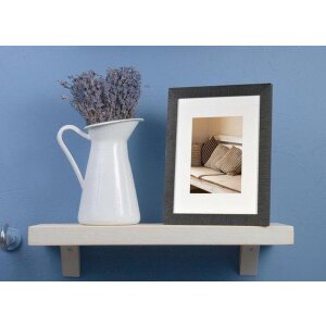 Cornice in legno Driftwood 18x24 cm grigio scuro