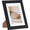 Cornice in legno Driftwood 18x24 cm grigio scuro