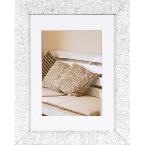 Cornice in legno Driftwood 18x24 cm bianco
