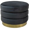 Clayre & Eef 50616G Sgabello grigio Ø 60x45 cm