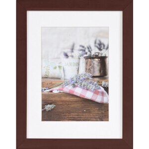 Cornice in legno Jardin 18x24 in wengé