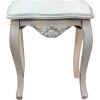Clayre & Eef 5H0538 Tavolino bianco 52x35x58 cm