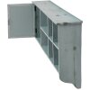 Clayre & Eef 5H0571 Armadio a muro blu 80x15x40 cm