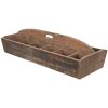 Clayre & Eef 5H0572 Cassa di legno marrone 89x32x23 cm