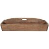 Clayre & Eef 5H0572 Cassa di legno marrone 89x32x23 cm