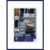 Cornice in plastica Napoli 30x45 cm blu