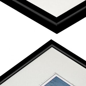 Henzo cornice in plastica Napoli 30x45 cm nero