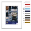 Cornice in plastica Napoli 30x45 cm argento