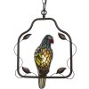 Clayre & Eef 5LL-6059 Plafoniera Tiffany Parrot Multicolore