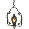 Clayre & Eef 5LL-6059 Plafoniera Tiffany Parrot Multicolore