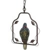 Clayre & Eef 5LL-6059 Plafoniera Tiffany Parrot Multicolore