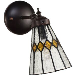 Clayre & Eef 5LL-6203 Lampada da parete Tiffany Beige...