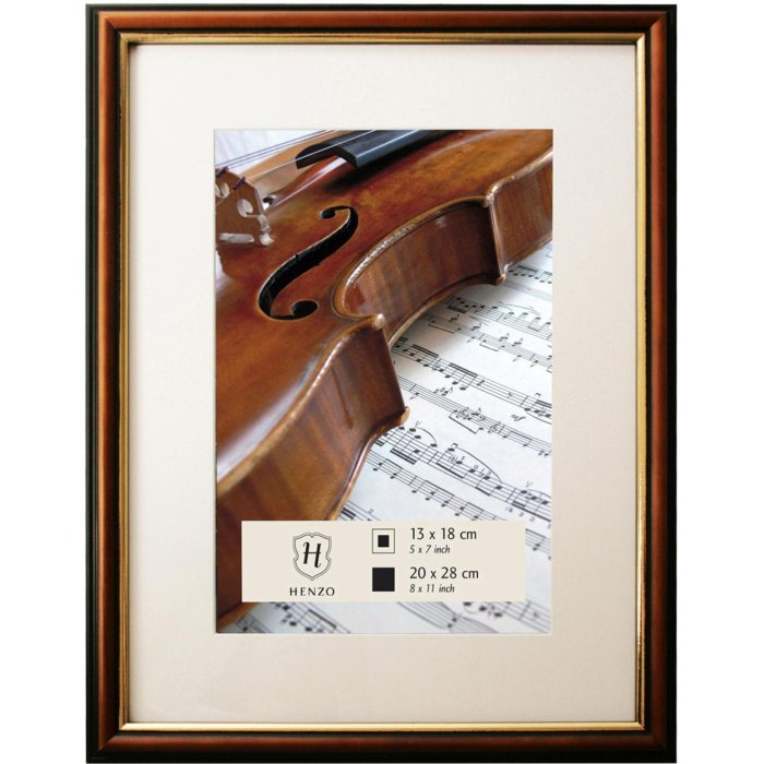 Cornice in legno Verona 20x28 cm marrone scuro
