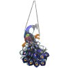 Clayre & Eef 5LL-6238 Quadro Tiffany Pavone Blu 35x70 cm