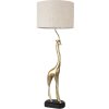 Clayre & Eef 5LMC0011 Lampada da tavolo Giraffa color oro Ø 30x85 cm E27-max 1x60W