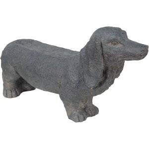 Clayre & Eef 5MG0019 Cane grigio 74x19x39 cm
