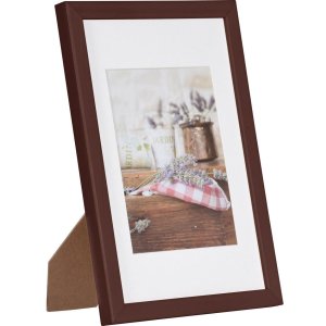 Cornice in legno Jardin 20x30 cm in wengé